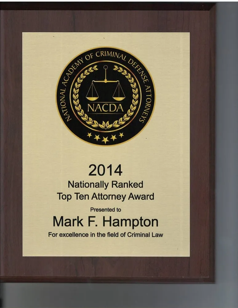 Hampton Mark F Lawyer Reviews and Ratings