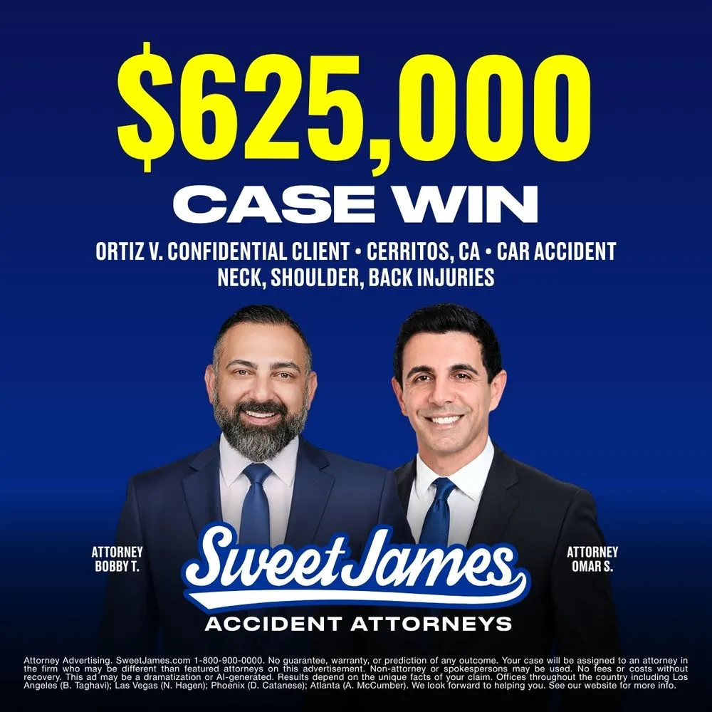 Sweet James Accident Attorneys Lawyer Reviews and Ratings