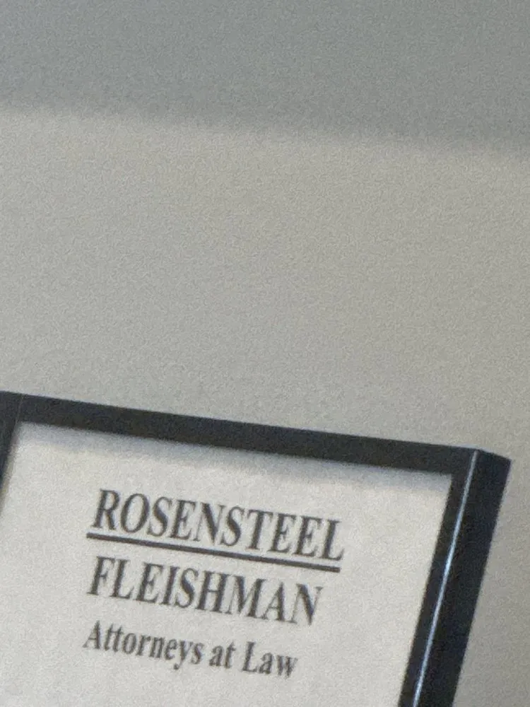Rosensteel Fleishman Car Accident & Injury Lawyers
