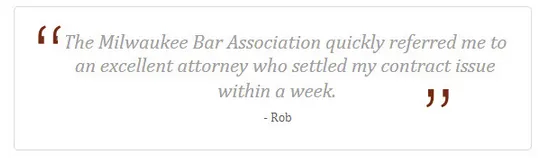 Milwaukee Bar Associations Lawyer Referral Service Lawyer Reviews and Ratings