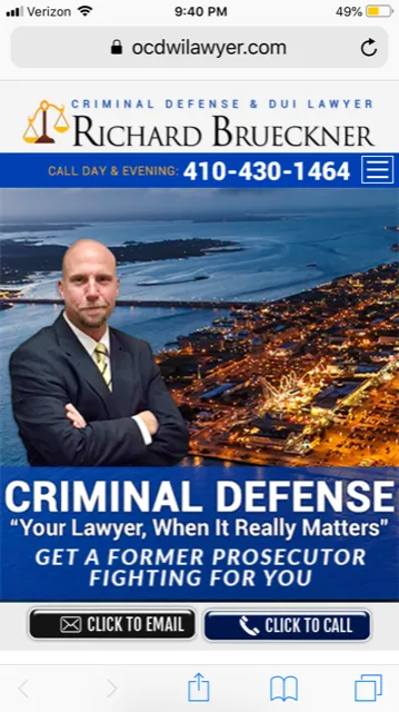 Criminal Defense & DWI Lawyer Richard Brueckner Lawyer Reviews and Ratings