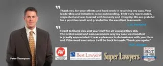 Peter Thompson & Associates Lawyer Reviews and Ratings