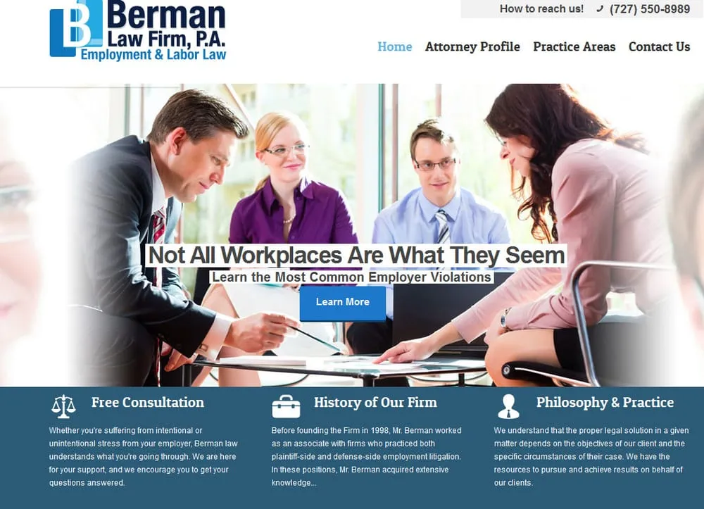 Berman Law Firm, P.A  Lawyer